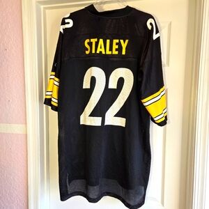 Pittsburgh Steelers Duce Staley Football Jersey Reebok Men's XL NFL Apparel‎